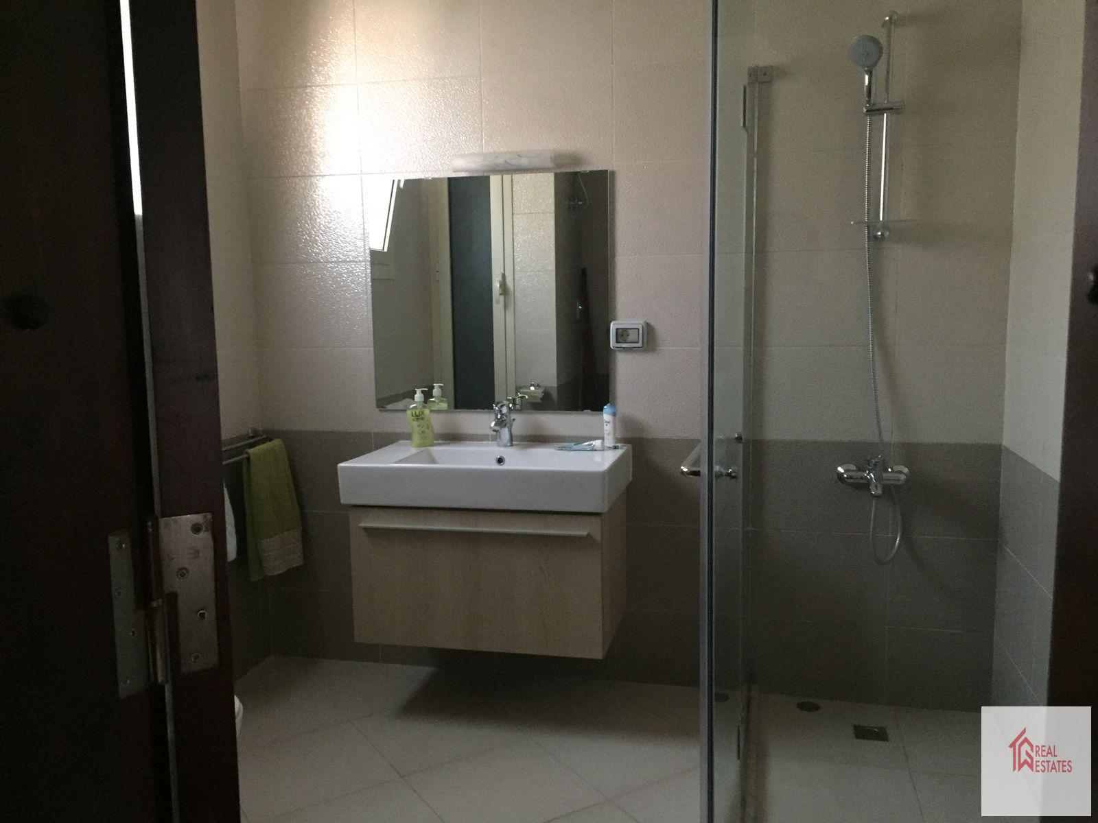 Modern furnished apartment rent katameya heights 2 bathrooms e suits apartment building