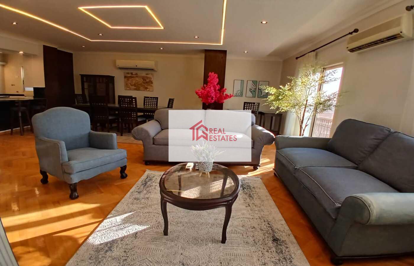 Ultra modern Furnished apartment for rent in Degla Maadi