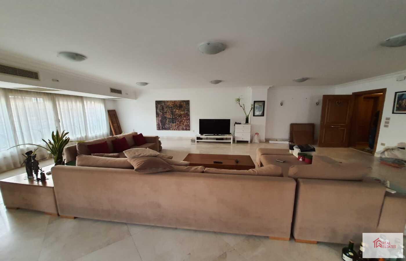 Amazing sunny Modern Penthouse Duplex shared Pool Rent in maadi