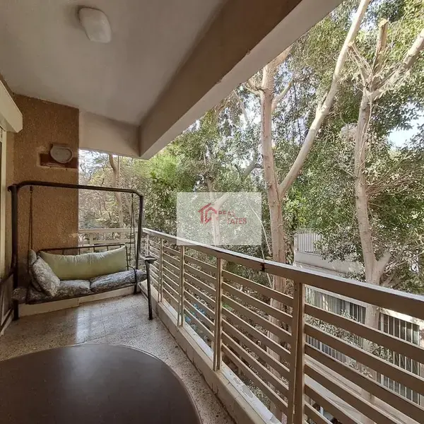 Fully Furnished Duplex For Rent In Maadi Degla over looking the american school