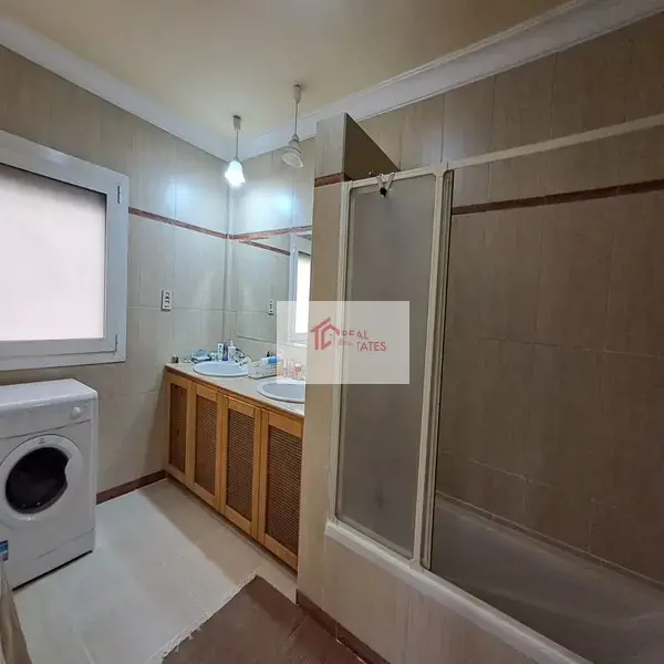 Fully Furnished Duplex For Rent In Maadi Degla over looking the american school