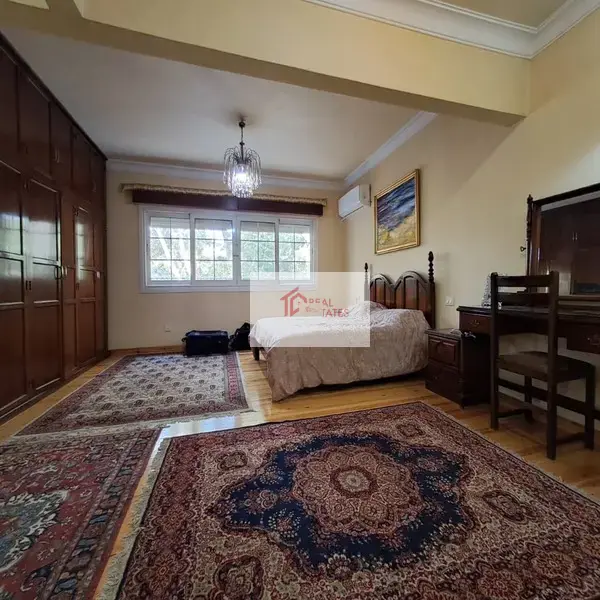 Fully Furnished Duplex For Rent In Maadi Degla over looking the american school