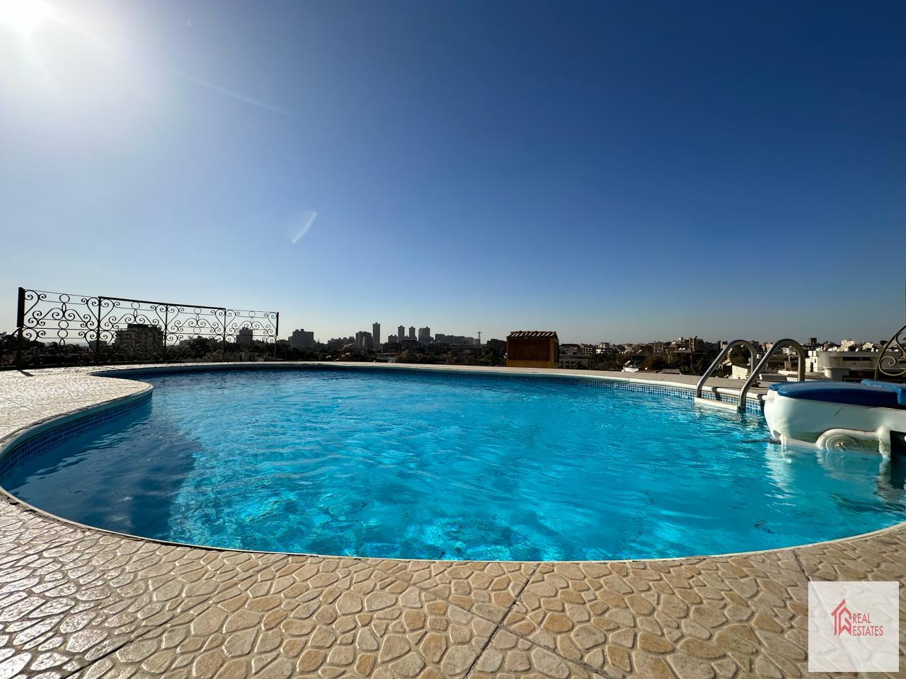 Maadi Sarayat 265 mètres appartement location vente piscine partagée