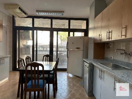 Apartment rent maadi Sarayate furnished 4 bedroom first floor