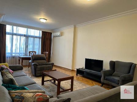 Apartamento alquiler maadi Sarayat amueblado 4 dormitorios primer piso