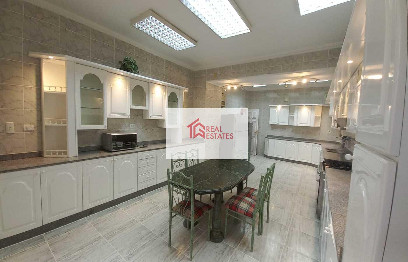 Stunning Ground and First Floor Duplex with Private garden For Rent in Sarayate hay al Maadi - Cairo Egypt