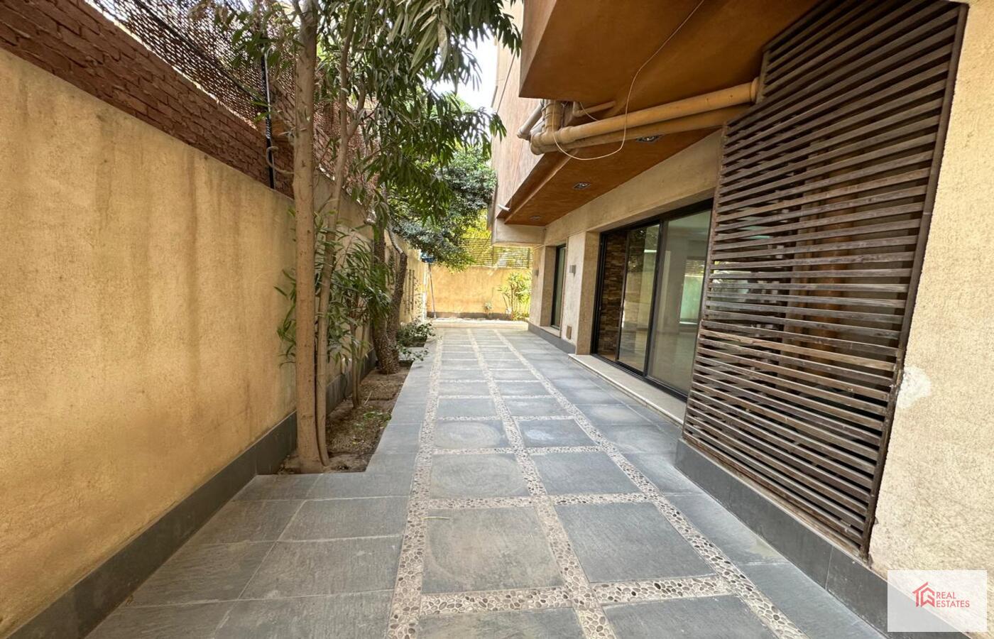 Modern Ground Floor with Private pool For Rent in Degla Maadi - Cairo - Egypt