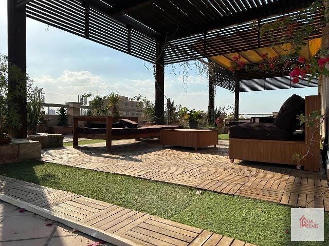 The best Penthouse rooftop garden maadi Sarayate 2 bedrooms 3 bathroom Cairo Egypt