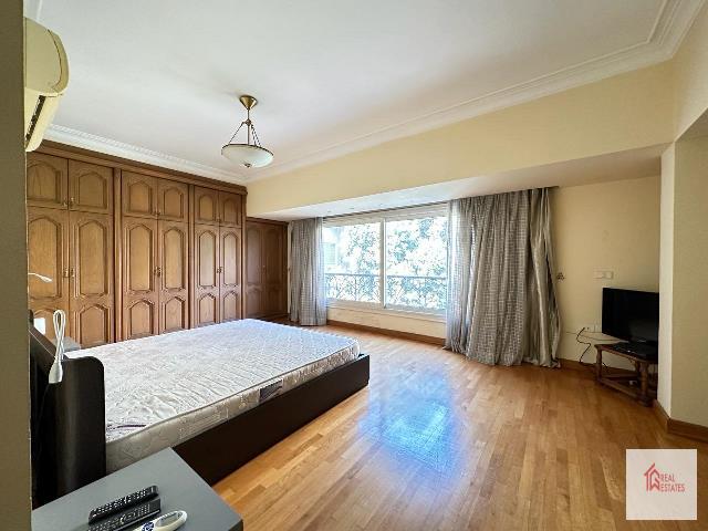 Appartement entièrement meublé à louer maadi Sarayat Le Caire Egypte moderne 4 chambres