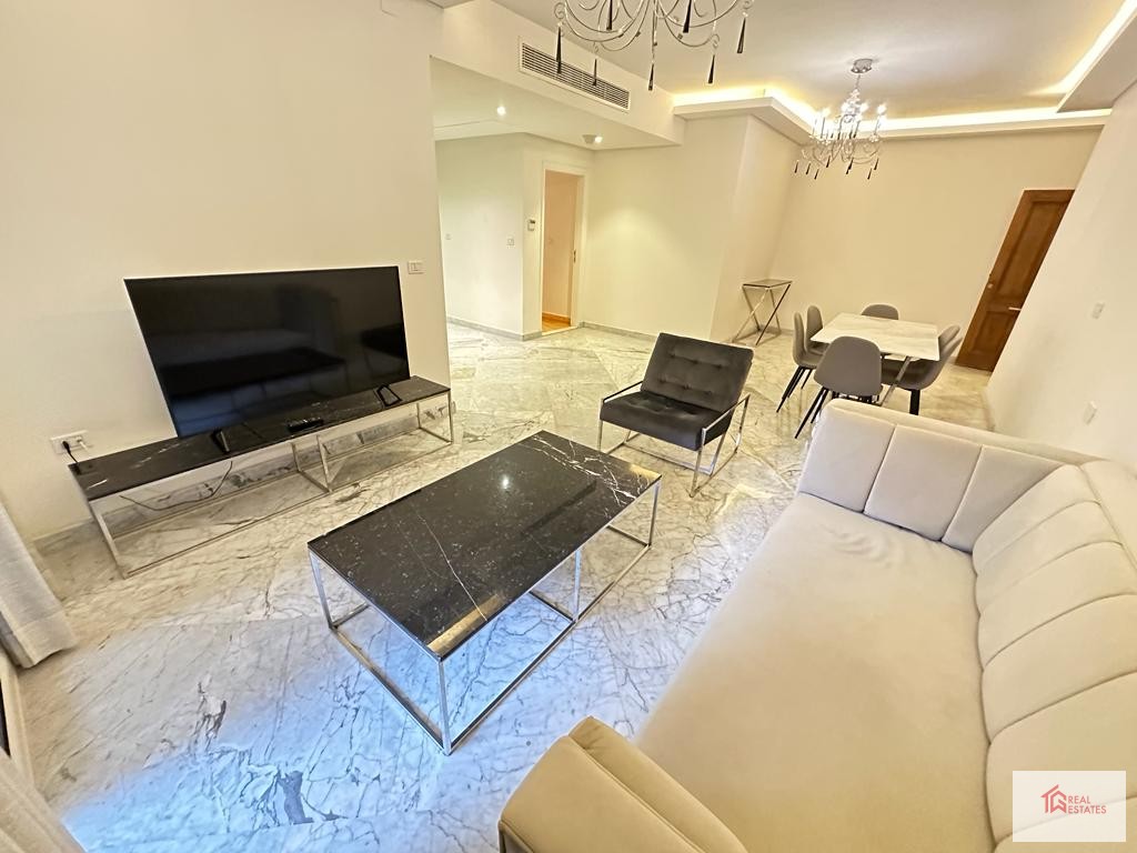 Modern Apartment with shared pool For Rent in Maadi Sarayat - Cairo