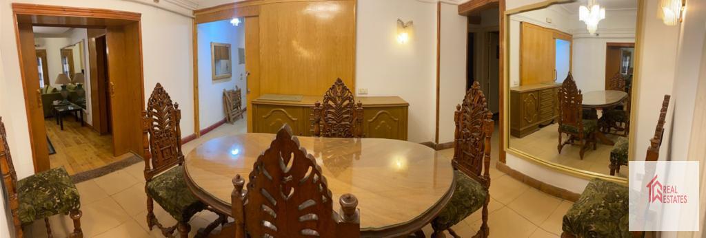 Ground floor apartment rent maadi Cairo Egypt degla 4 bedroom 3 bathro