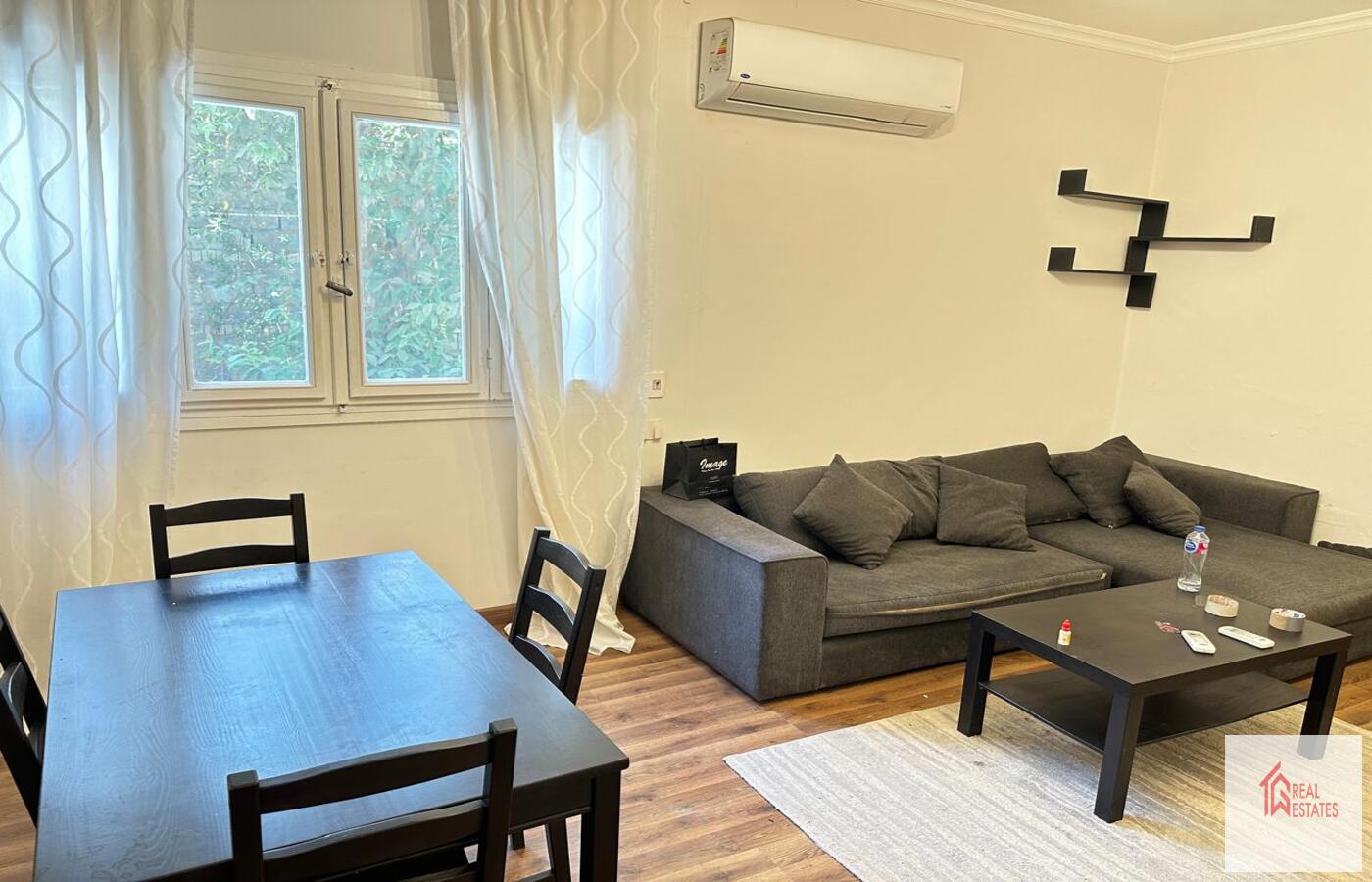 Degla maadi'de Kiralık Bahçeli Modern Zemin Kat - Kahire- Mısır