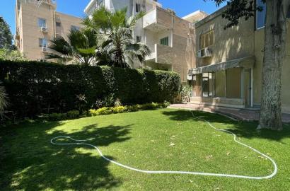 An Amazing villa with a garden for rent in the best locations in Degla, Maadi Egypt