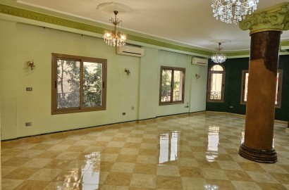 Apartment rent semi furnished new cairo Egypt walking distance to lake view Compund