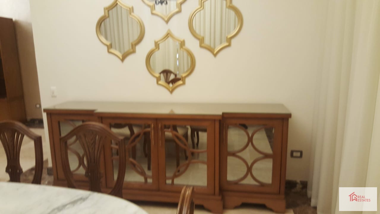 Furnished Apartment 3 Bedrooms 3 bathrooms West Golf NEw Cairo Egypt