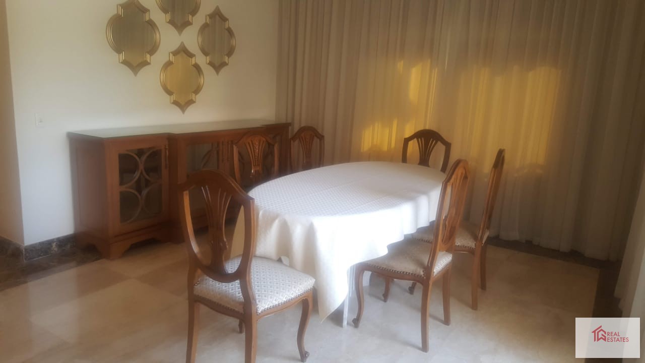 Furnished Apartment 3 Bedrooms 3 bathrooms West Golf NEw Cairo Egypt