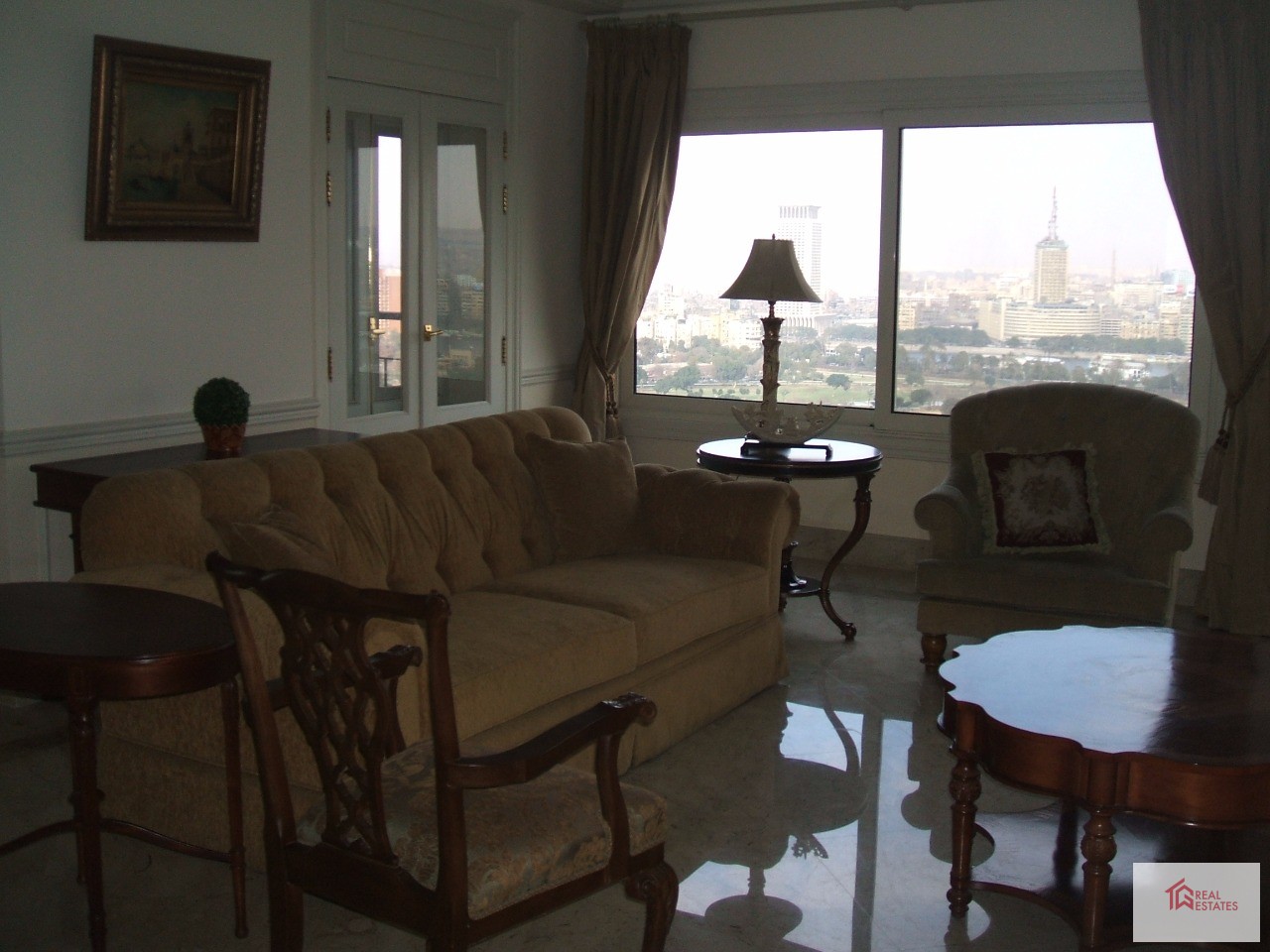 Appartement à louer Quartier Agouza avec vue sur le Nil Vue Panoramique