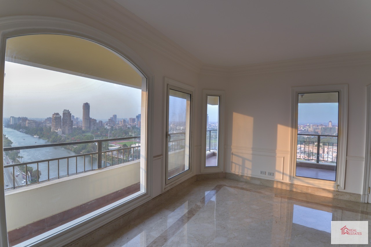 Appartement à louer Quartier Agouza avec vue sur le Nil Vue Panoramique