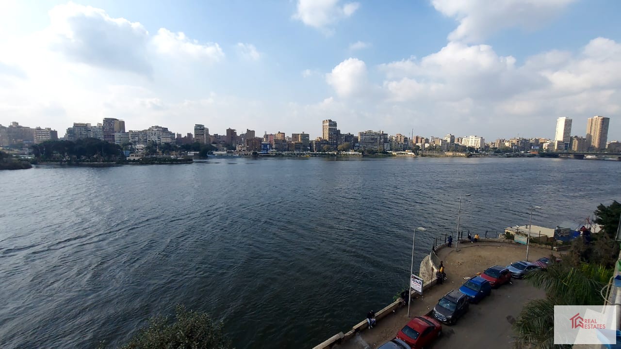 Duplex apartment for sale on the Nile View Manyal Cairo Egypt