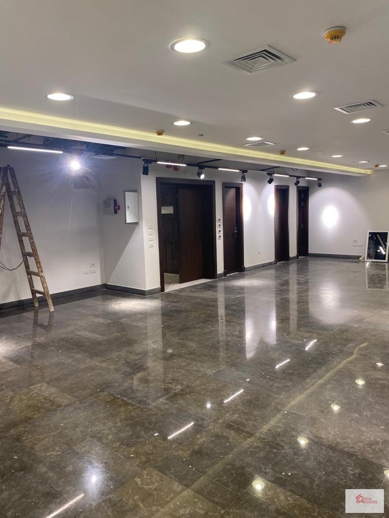 Office Finished 141 M2 EDNC SODIC Directly adjacent to AUC New Cairo Egypt