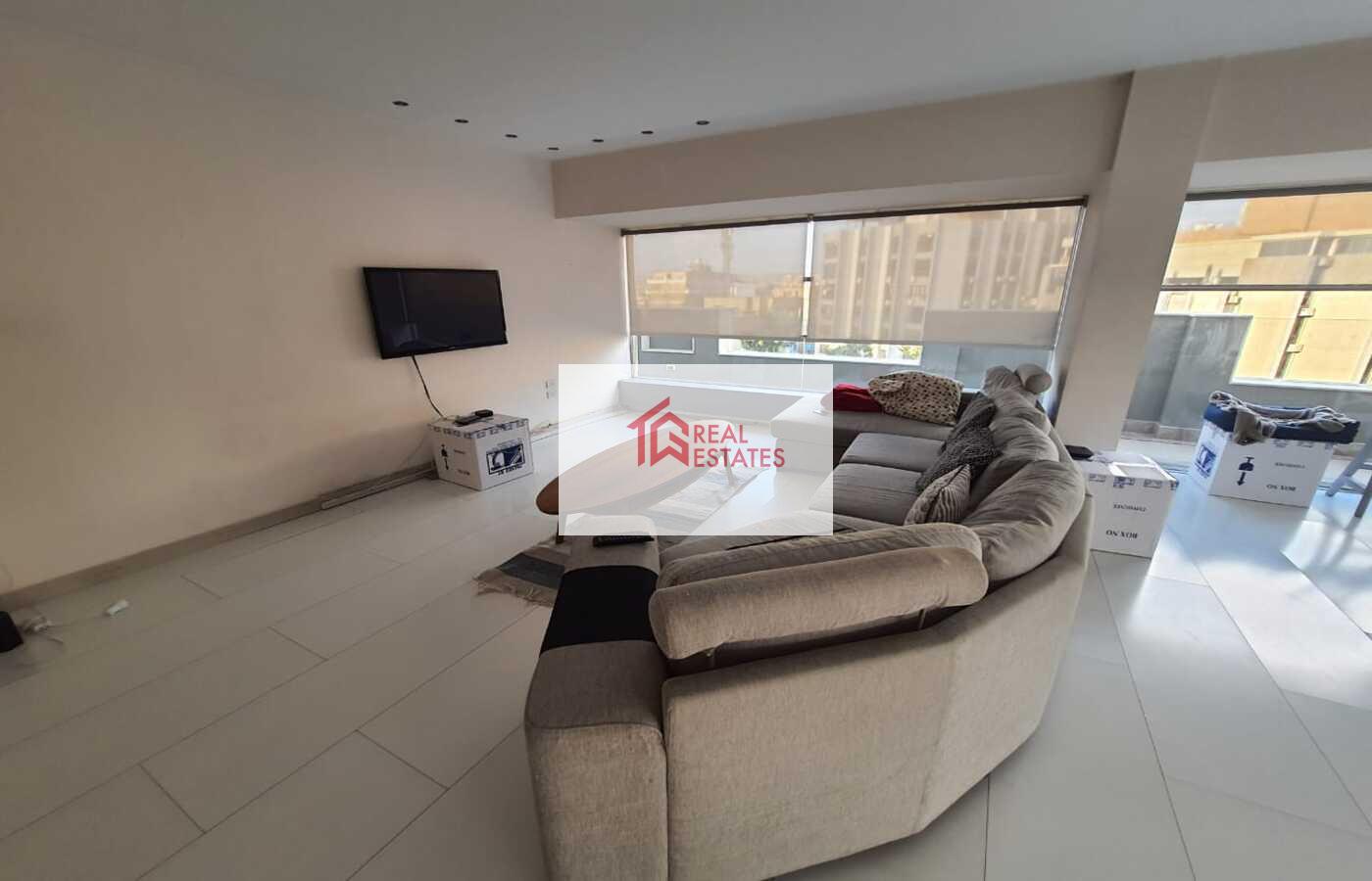 Ultra Modern Penthouse For Rent in Degla maadi - Cairo - Egypt