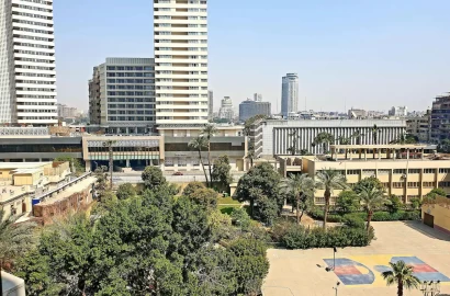 Appartement meublé à louer Emplacement privilégié Zamalek Le Caire Egypte Etage 11 3 réception 2 chambres 3 salles de bain